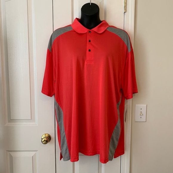 LGrandSlam Colorblock Stretch Golf Polo - Picture 2 of 5